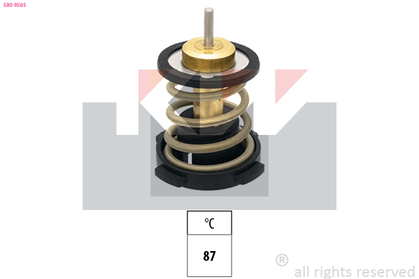 Termostat chladenia KW